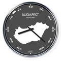 Kancelárske nástenné hodiny: Budapest