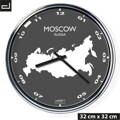 Office wall clock: Moscow