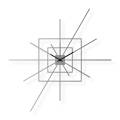 Large stainless steel wall clock, 25x25 in: Superstar II | atelierDSGN